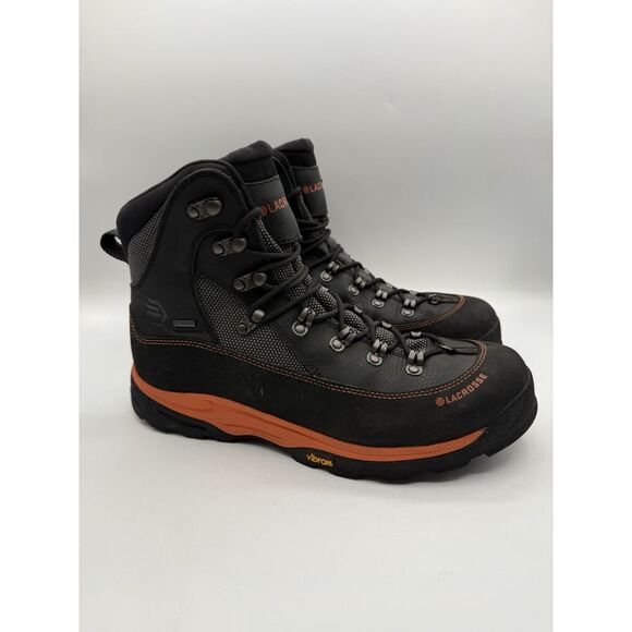 LaCrosse Ursa MS 7" Boot Men's Size 13‎ Gunmetal/Orange GTX Hunting Boots - Picture 1 of 12